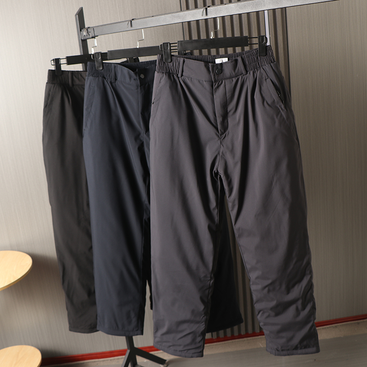 冬季男士防风防泼水休闲直筒长裤