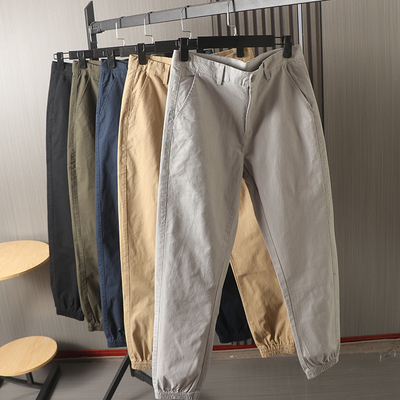 时尚jogger百搭弹力束脚休闲裤