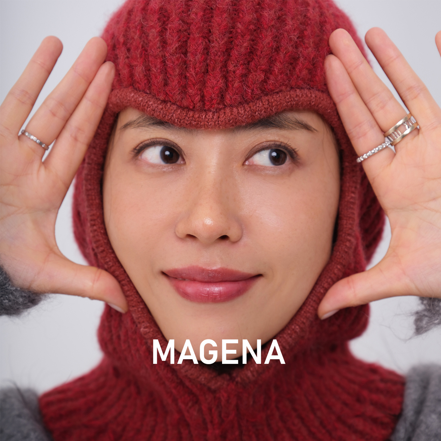 baby羊驼毛潮感包头帽