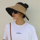 MAGENA可折叠空顶帽专业级防晒帽遮脸大帽檐遮阳帽女防晒防紫外线