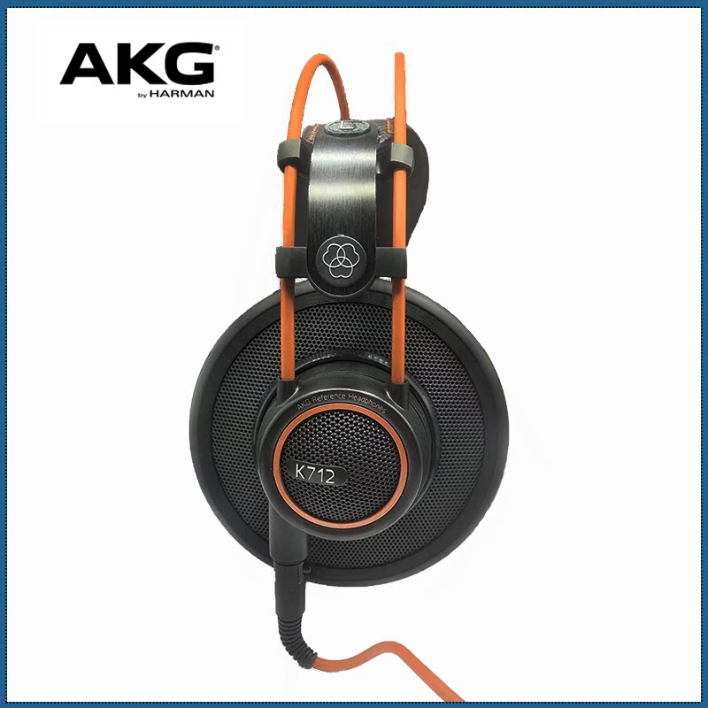 akg爱科技k712专业监听开放式头戴专业录音棚游戏hifi音乐耳机