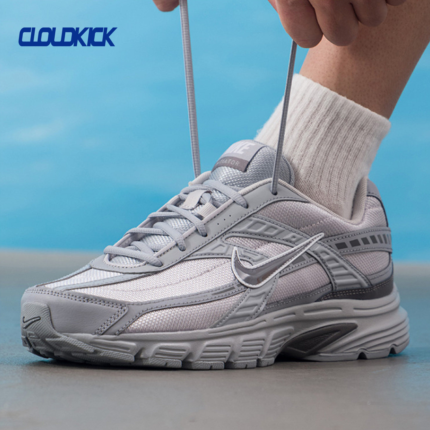 Nike/耐克 INITIATOR 秋冬新款复古跑鞋休闲老爹鞋 394055-010