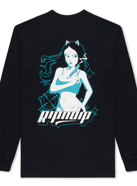 【Ohh】现货 RIPNDIP DESESPERADO L/S TEE 贱猫 长袖T恤