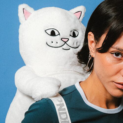 【Ohh】现货RIPNDIP LORD NERM PLUSH BACKPACK 贱猫 双肩包