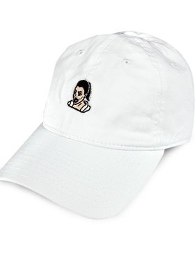 【Ohh】现货40's and shorties dad hat美潮男女卡戴珊白色帽子