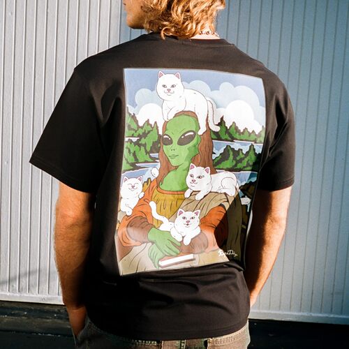 【Ohh】现货 RIPNDIP HERE ALL ALONG TEE 黑色 贱猫 短袖T恤