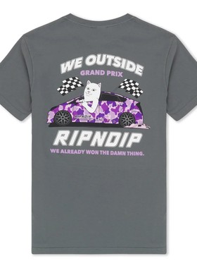 【Ohh】现货 RIPNDIP ALREADY WON TEE 贱猫 短袖T恤