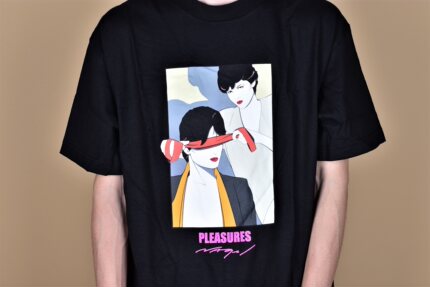 【Ohh】现货PLEASURES BLINDFOLD TEE美潮四季男士黑色圆领短袖