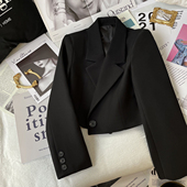 外套女士小个子2024春秋季 颜色多选女短款 西装 新百搭小西服潮女