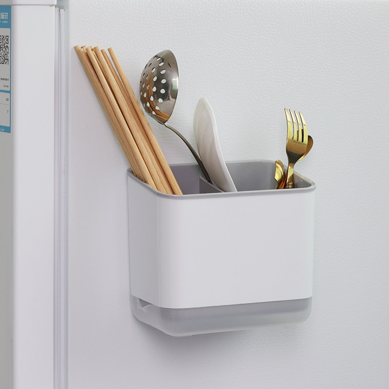 磁吸筷子筒冰箱侧面磁吸收纳盒强力 厨房工具餐具笼壁挂式免打孔,收纳整理,其他收纳盒,淘宝优惠券,粉丝福利购,淘宝优惠卷