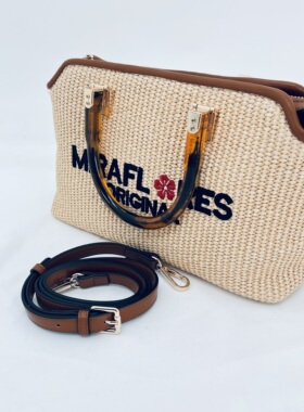 米兰花MIRAFLORES【经典系列】小号轻奢新款手提斜跨包VT824184A