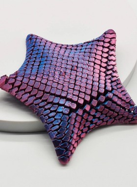 跨境3D打印海星海洋动物摆件儿童玩具批发可动关节解压摆摊礼物