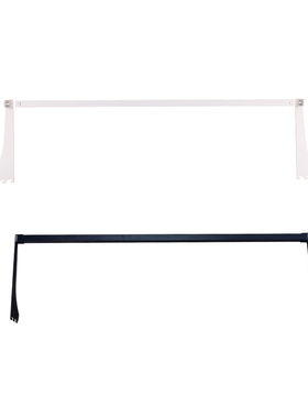 挂衣横梁洞洞板衣柜配件步入式衣帽间卧室出租房双线挂钩单线挂钩