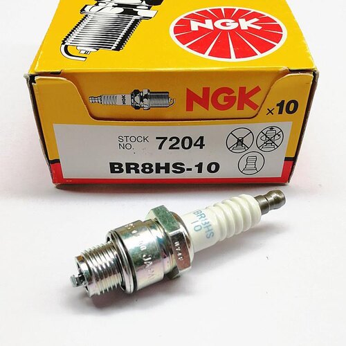 NGK火花塞BR7HS-10BR8HS-10两冲船挂机摩托艇快艇船外机救生艇