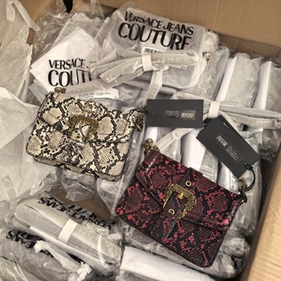 清货处理欧美外贸库存尾货余单女包大牌复古蛇纹单肩斜挎包中古包