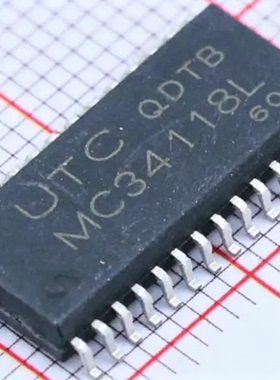 原装正品 UTC MC34018G MC34118G-S28-R 贴片SOP-28 语音扬声器