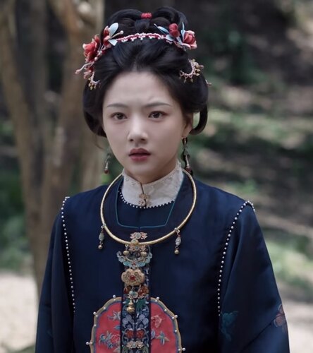 任敏同款项圈 良陈美景【岁安长命锁】招财项圈铜镀真金汉服配饰