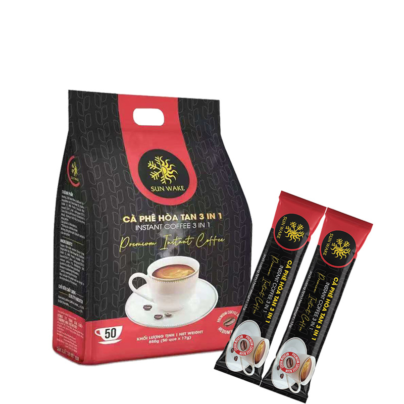 越南原装进口 SUNWAKE咖啡850g速溶三合一冲调饮品 香浓原味