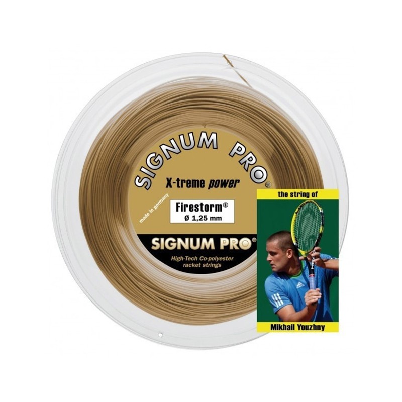 辛格浪SIGNUM PRO Firestorm 火焰风暴 200M 贝雷蒂尼御用网球线