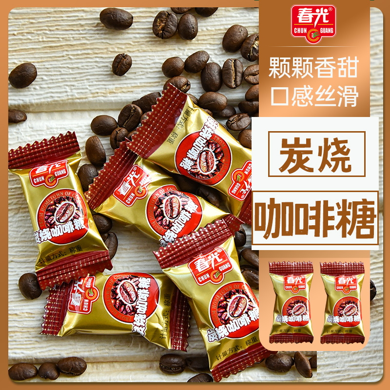 春光炭烧咖啡糖500g*2份
