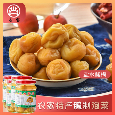 咸水梅特产盐渍梅酸青梅