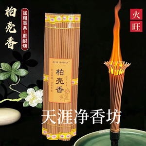 加粗6mm天然柏壳香堂口用供香