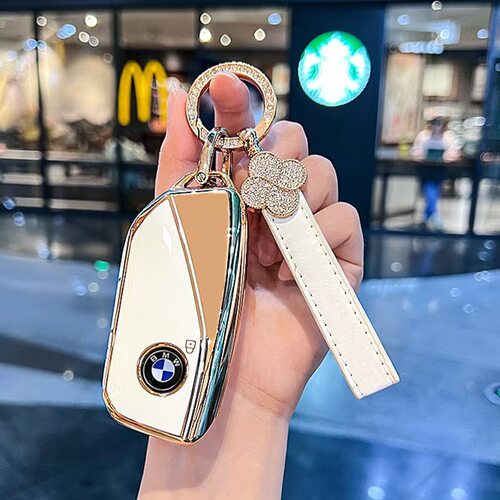 宝马高档车钥匙包钥匙套全新2系225L汽车M运动耀夜电话牌简约流行