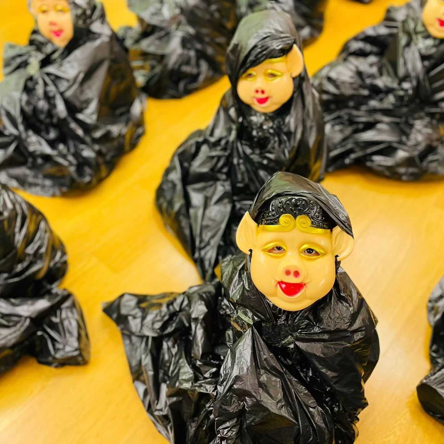 幼儿园动漫通用玩具猪八戒唐僧