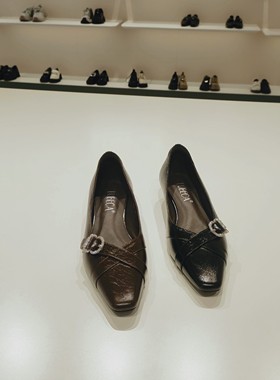 路贝佳女鞋2025秋季新款浅口时尚单鞋L25645A-14