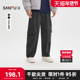 男士 分割结构弯刀休闲裤 街潮宽松工装 三福2025冬季 裤 513344