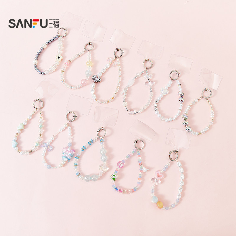 三福短款挂链手机绳 创意个性周边科技数码用品配饰846234