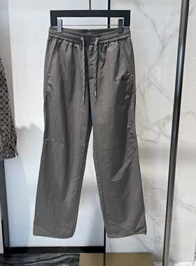 JOHN RICHMOND男装 26春夏logo字母刺绣男士直筒休闲裤 370676