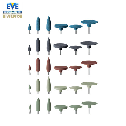 EVE德国硅胶抛光器 EVEFLEX带柄系列抛光磨头