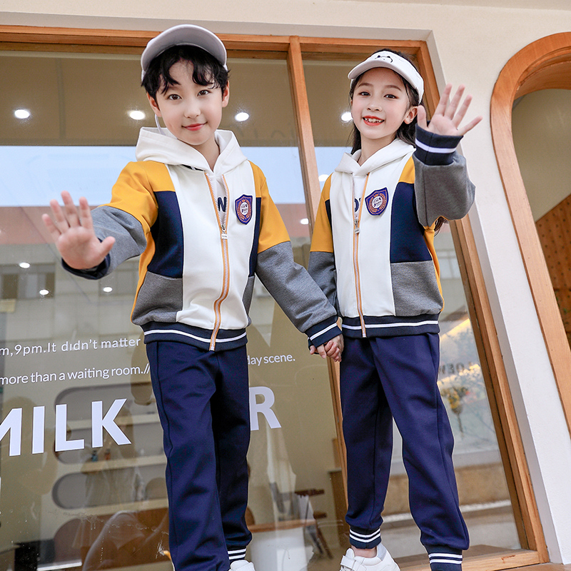 套装秋冬款加绒运动会幼儿园园服