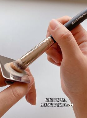 彩妆调色板化妆粉底液遮瑕膏指环调色板不锈钢专业调色盘带调色棒
