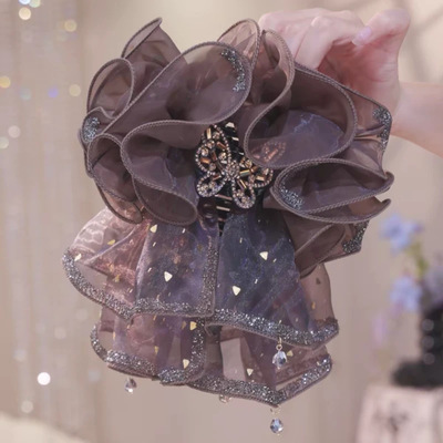 【金箔蝴蝶】小众设计师款蓬松显发量蝴蝶大抓夹轻奢气质时尚发夹