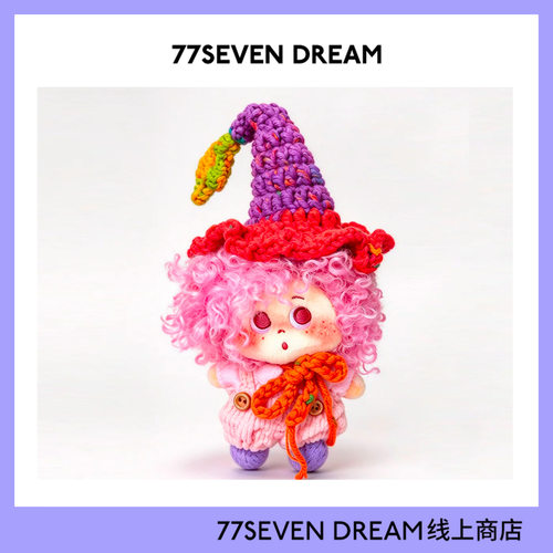 正版可爱粉色爆炸头娃娃包包挂件
