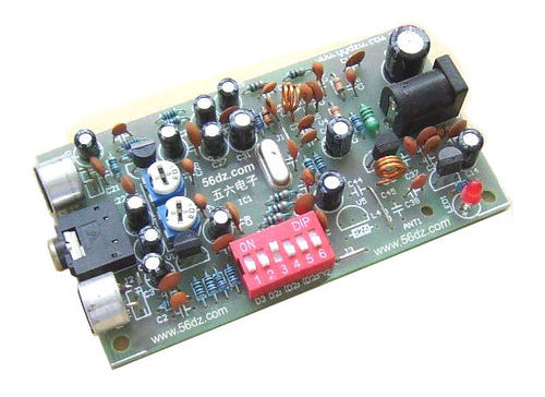 BH1417F调频立体声发射板套件无线发射模块电子制作套件散件