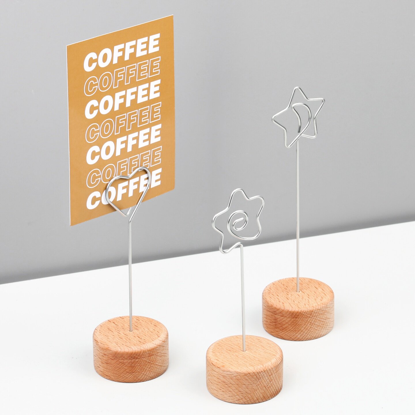 卡片夹展示架标签牌卡架照片夹