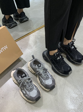 SGIRL TWTW韩版气质老爹鞋女百搭拼色系带厚底运动鞋轻便舒适跑步