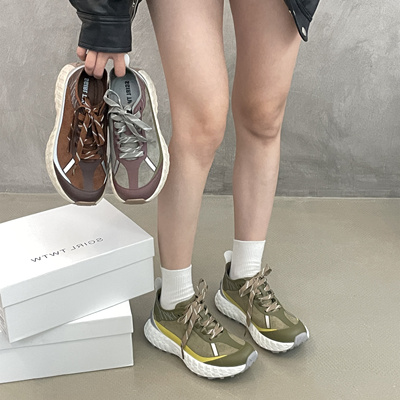SGIRL TWTW超轻便系带休闲护卫登山鞋女2025四季显瘦百搭运动鞋潮