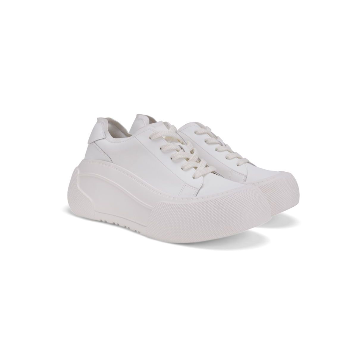 SGIRL TWTW2026春季新款厚底增高小白鞋女百搭休闲松糕鞋面包鞋