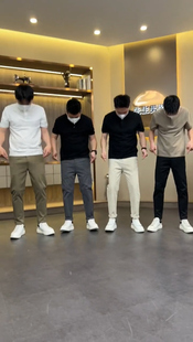 XSNZDAD921 垂感弹力英伦风锥形西裤 男夏季 新款 帅气百搭商务九分裤