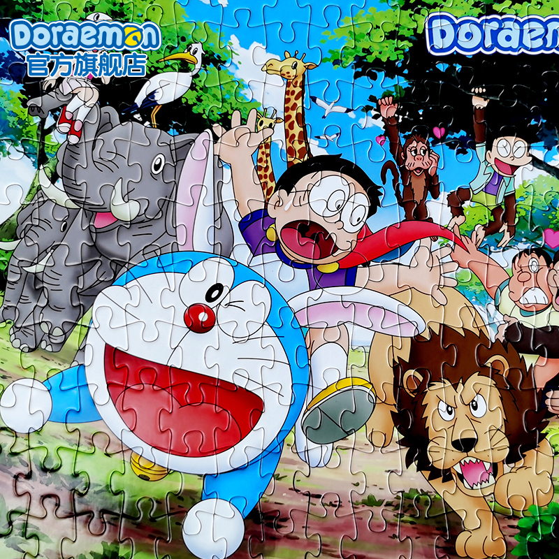 哆啦a梦儿童益智进阶拼图