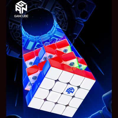 GAN 460M V2 2代轴磁四阶磁力魔方比赛竞速玩具4阶顺滑益智力玩具
