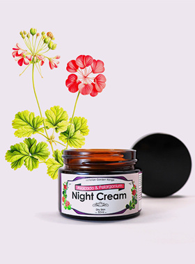 VG鳄梨与天竺葵滋养晚霜 50ml 维多利亚花园【有效期至26年12月】