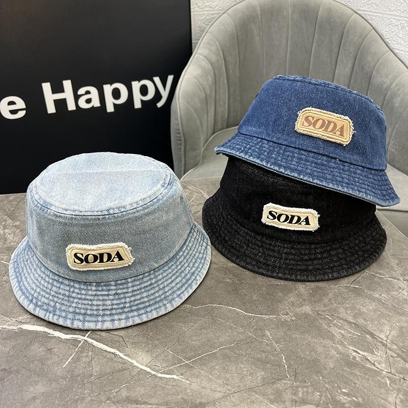 儿童牛仔渔夫帽遮阳防晒水桶