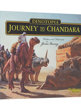 现货 英文原版 Dinotopia Journey To Chandara 恐龙梦幻国 尚德拉之旅 20周年精装插图纪念版 英文版 进口英语原版书籍