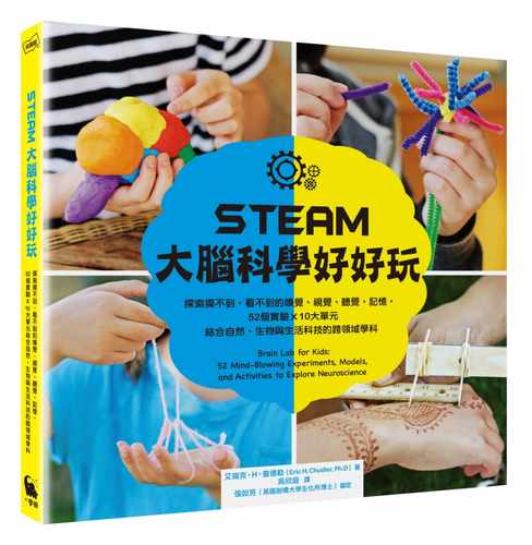 现货 艾瑞克・H・查德勒STEAM大脑科学好好玩：探索摸不到、看不到的嗅觉、视觉、听觉、记忆，52个实验Ｘ 原版进口书 自然科普