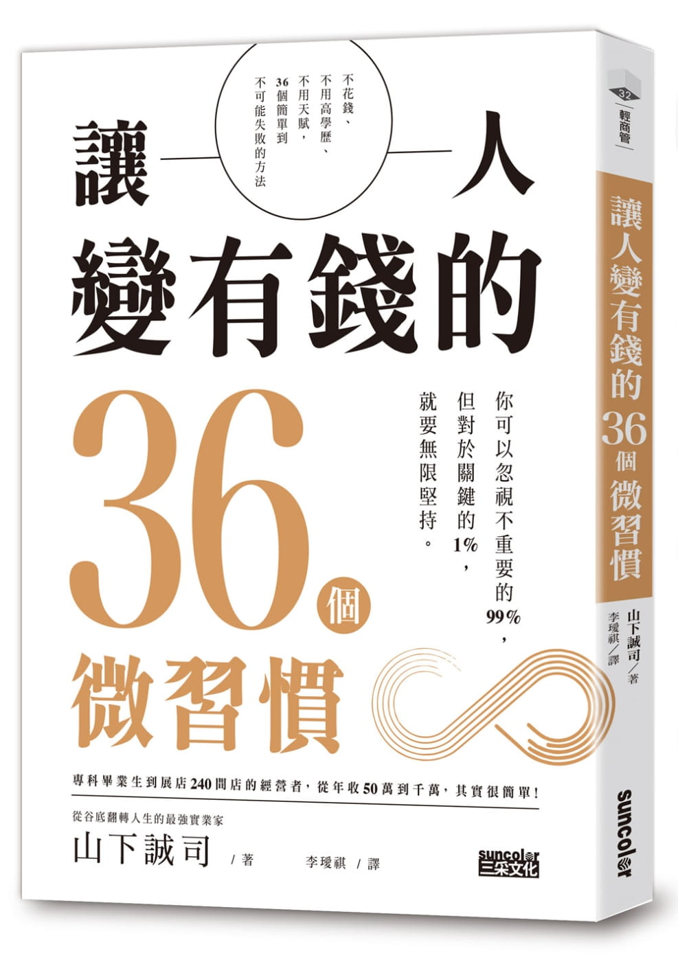 现货 山下诚司让人变有钱的36个微习惯三采 原版进口书 商业理财